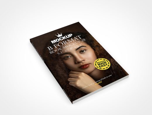 B-Format Book Mockup 28r