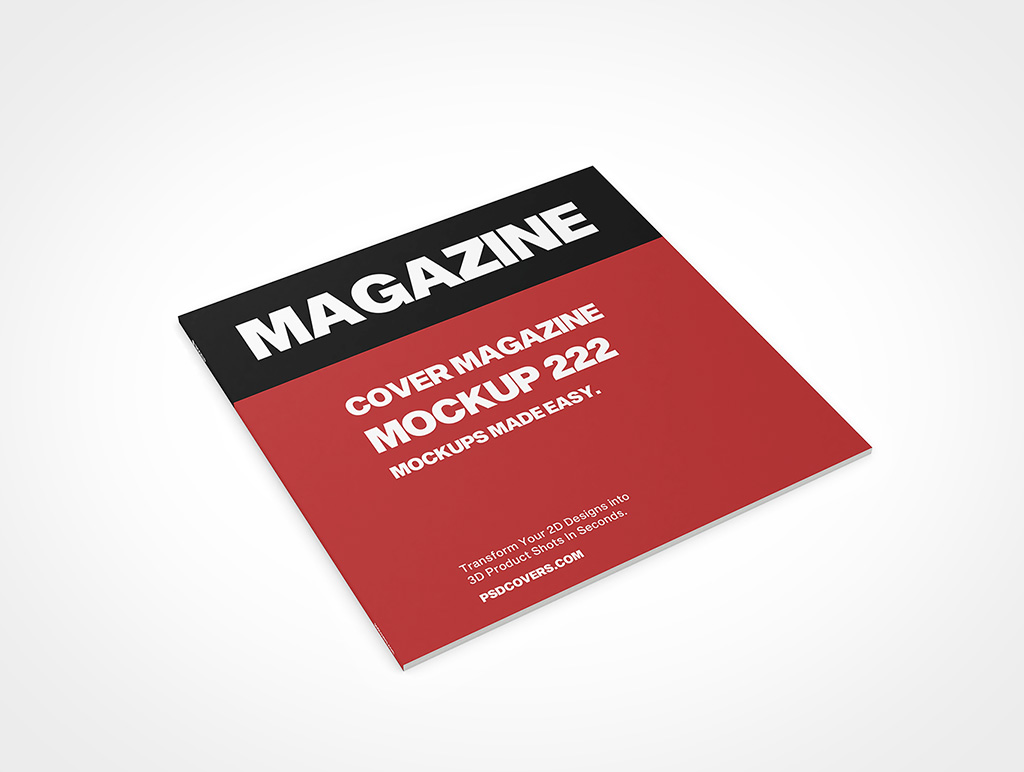 Cover Magazine Mockup 222r4