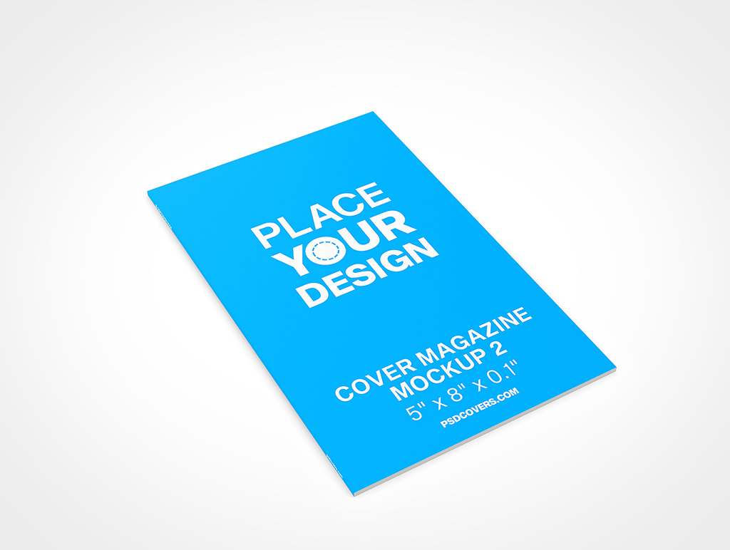 Cover Magazine Mockup 2r4