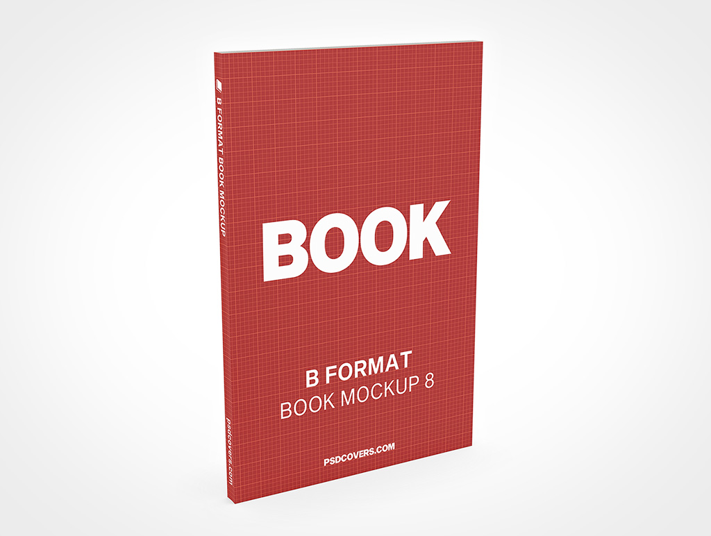 B Format Book Mockup 8r2