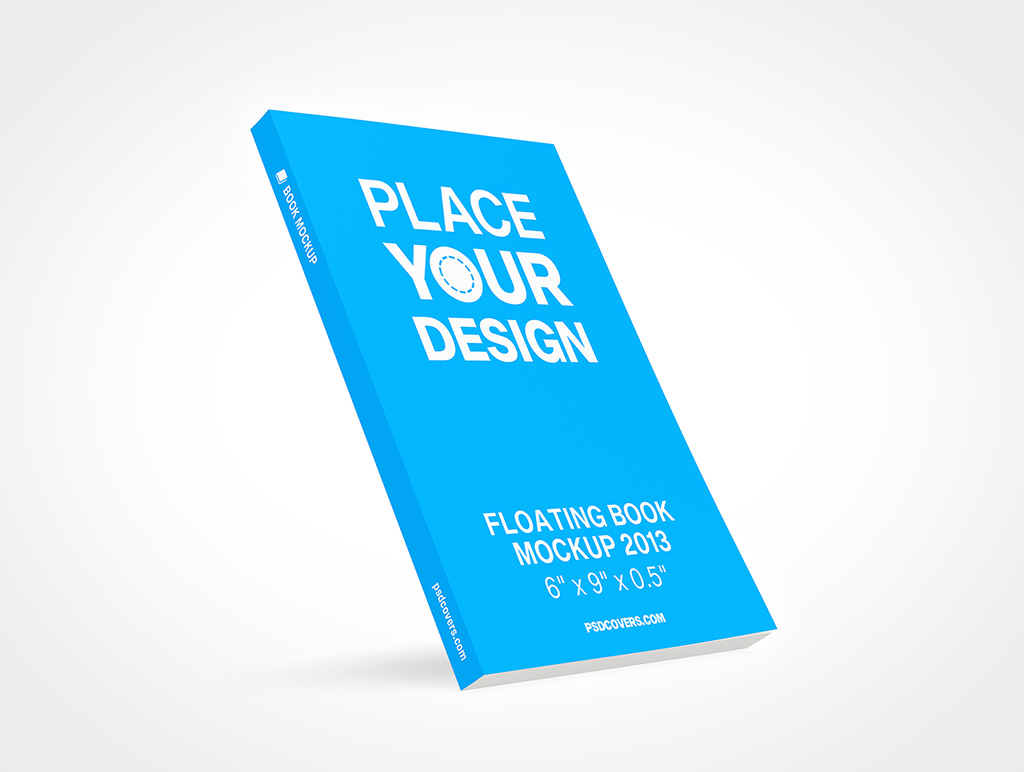 Floating Book Mockup 2013r3