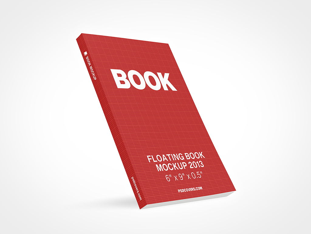 Floating Book Mockup 2013r2