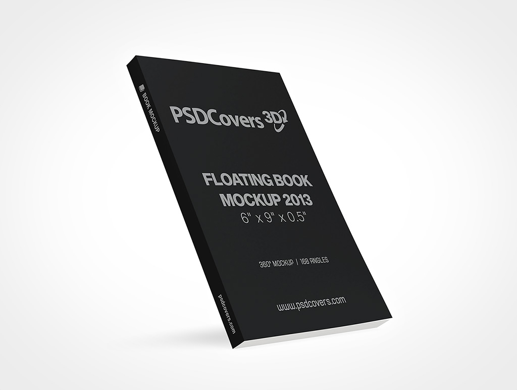 Floating Book Mockup 2013