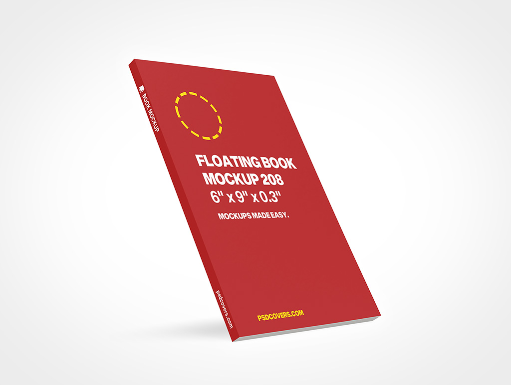 FLOATING BOOK MOCKUP 208