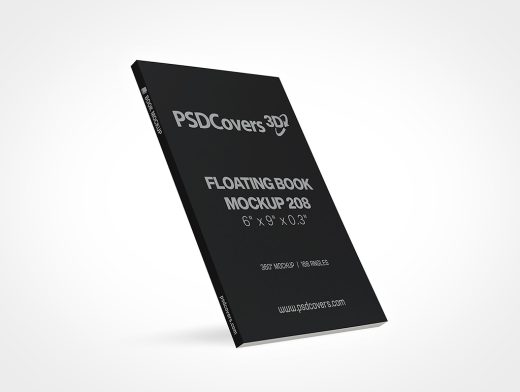 FLOATING BOOK MOCKUP 208