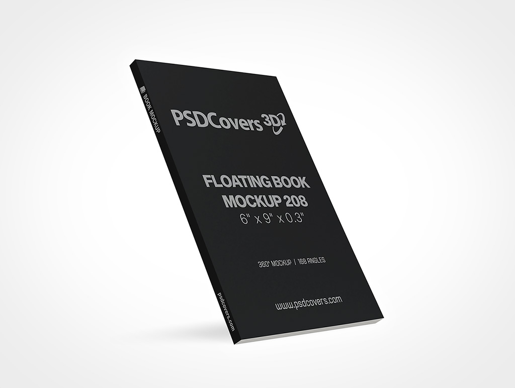FLOATING BOOK MOCKUP 208