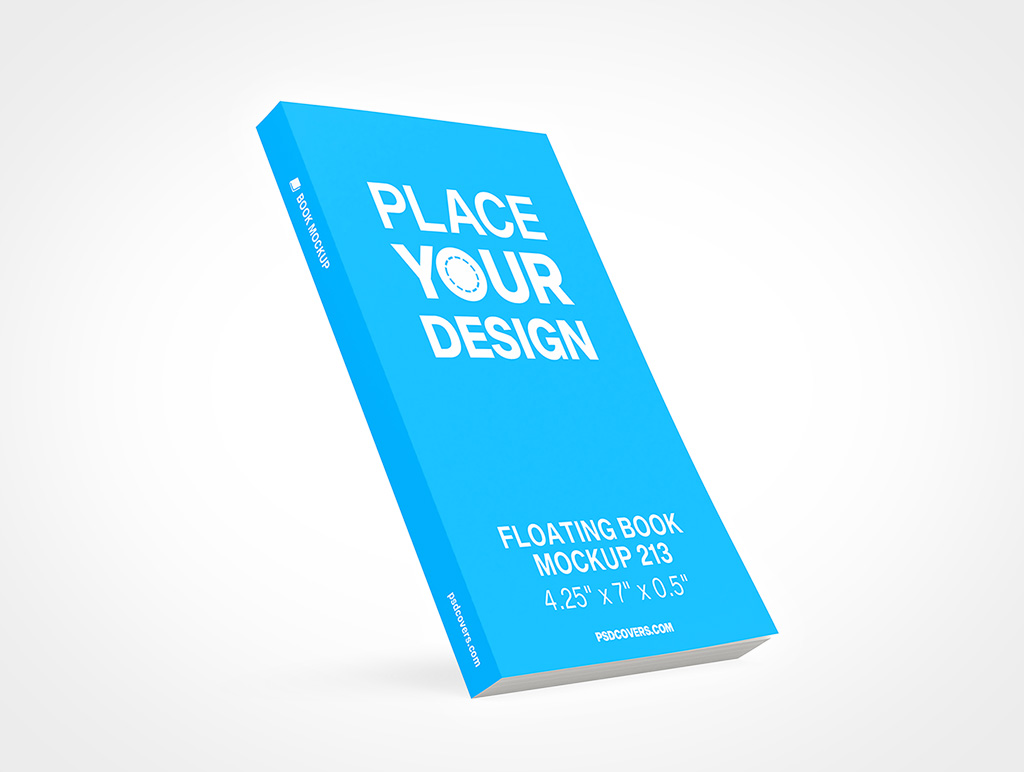 Floating Book Mockup 213r3