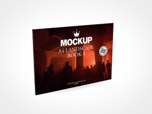 B Format Book Mockup 8 helps preview your designs in seconds