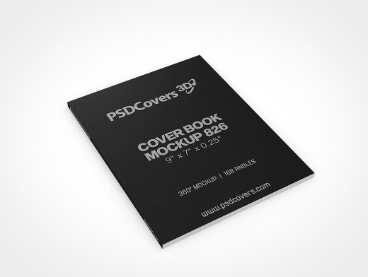 Cover Book Mockup 826