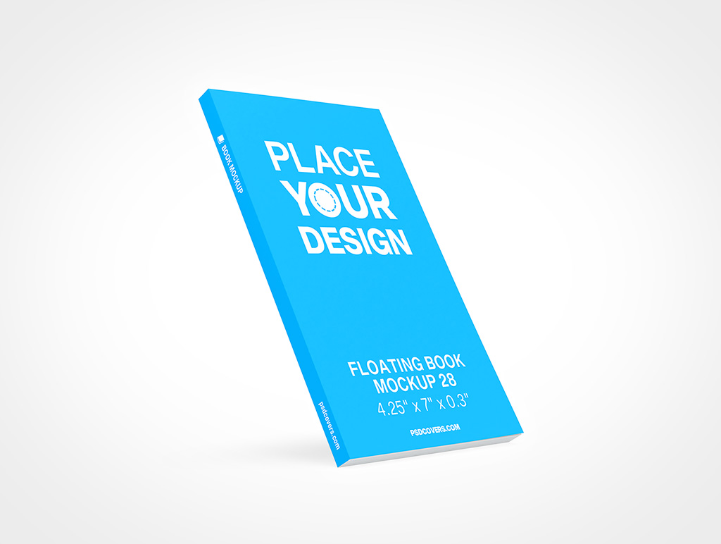 Floating Book Mockup 28r3