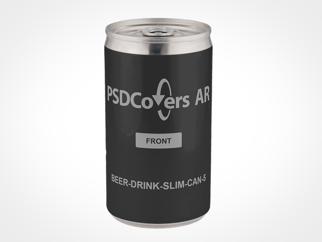 Slim Drink Can Mockups • PSDCovers Makes Creating Mockups Easy!