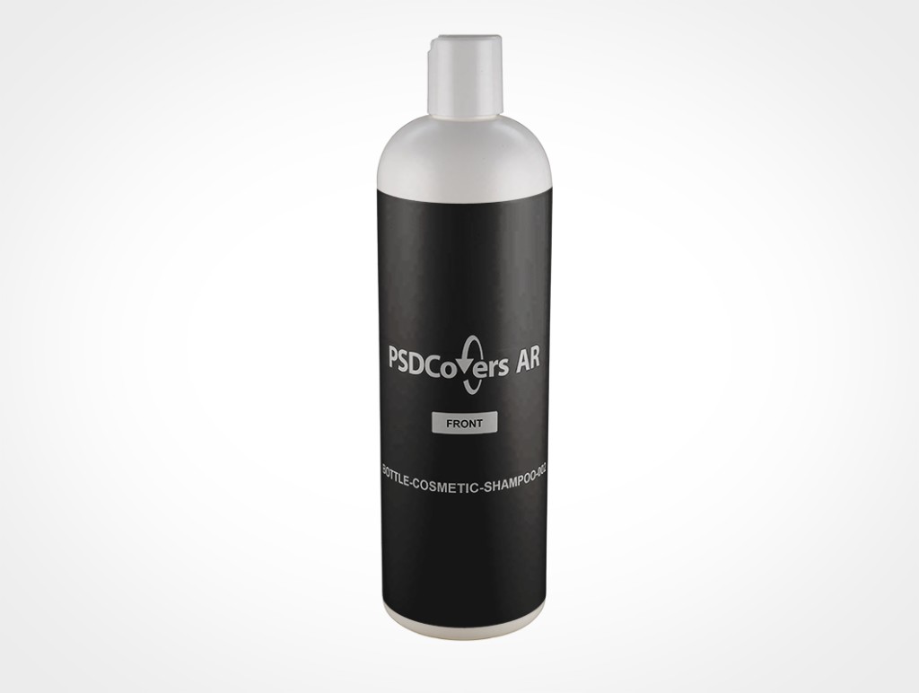 Disctop Shampoo Bottle Mockup 2