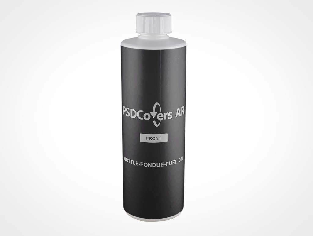 Fondue Fuel Bottle Mockup 1