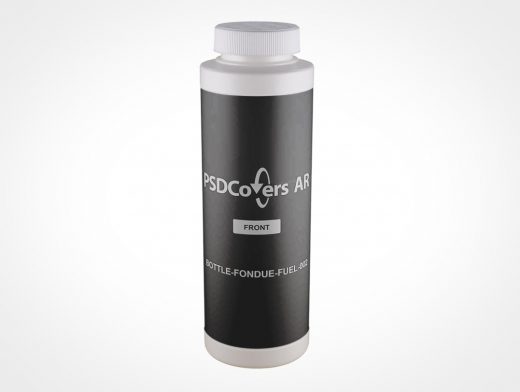 Fondue Fuel Bottle Mockup 2