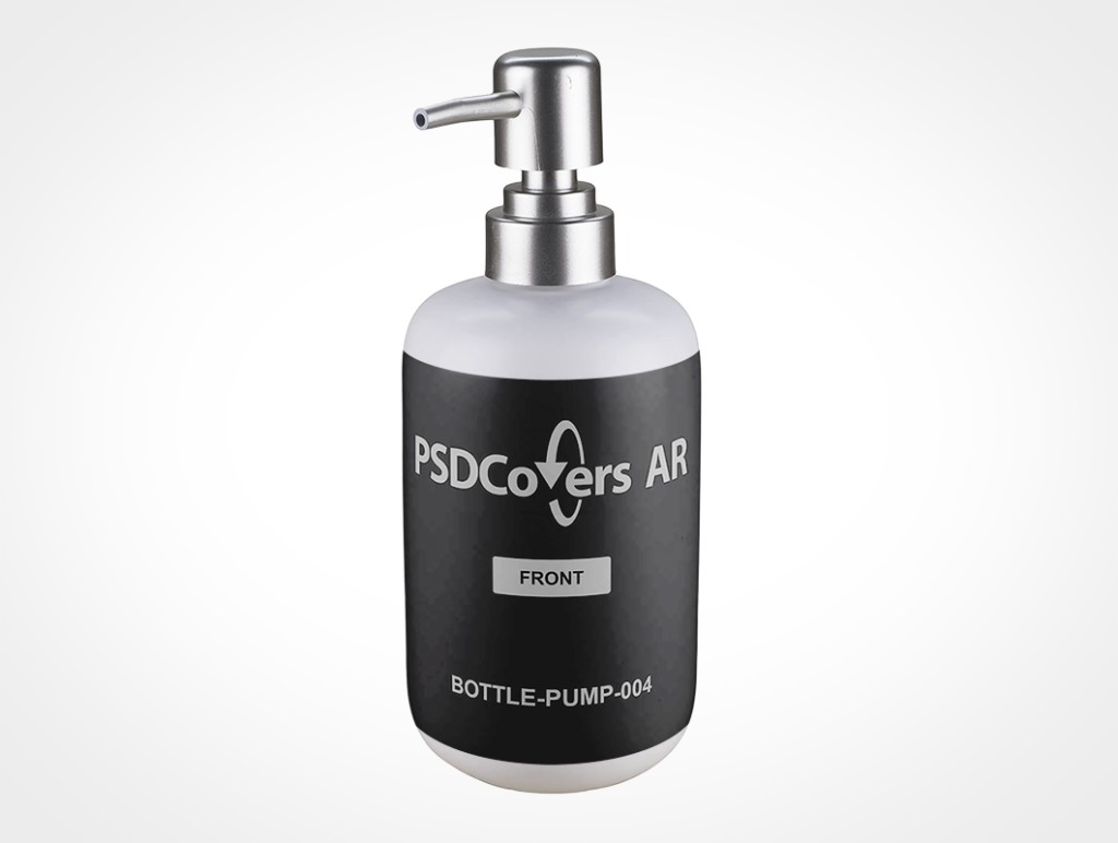 Pump Bottle Mockup 4