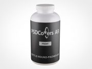Round Packer Bottle Mockup 9