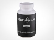 Round Packer Bottle Mockup 11