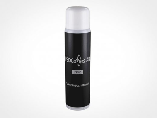 Aerosol Spray Can Mockup 1