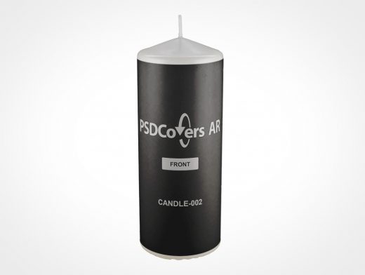 Pillar Candle Mockup 2
