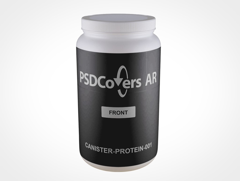 Protein Canister Mockup 1