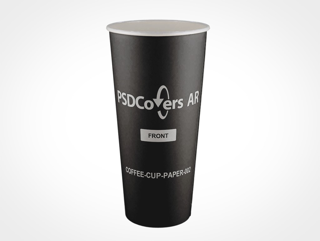 Disposable Coffee Cup Mockup 2
