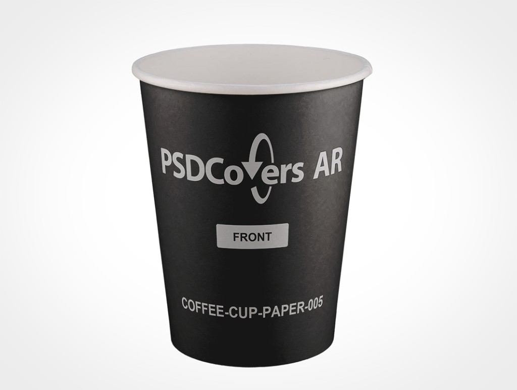 Disposable Coffee Cup Mockup 5