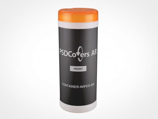 Wipes Container Mockup 4
