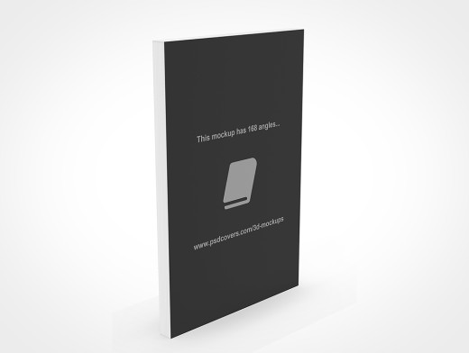 6x9 Softcover Book Mockup 1 is a mockup for your cover designs