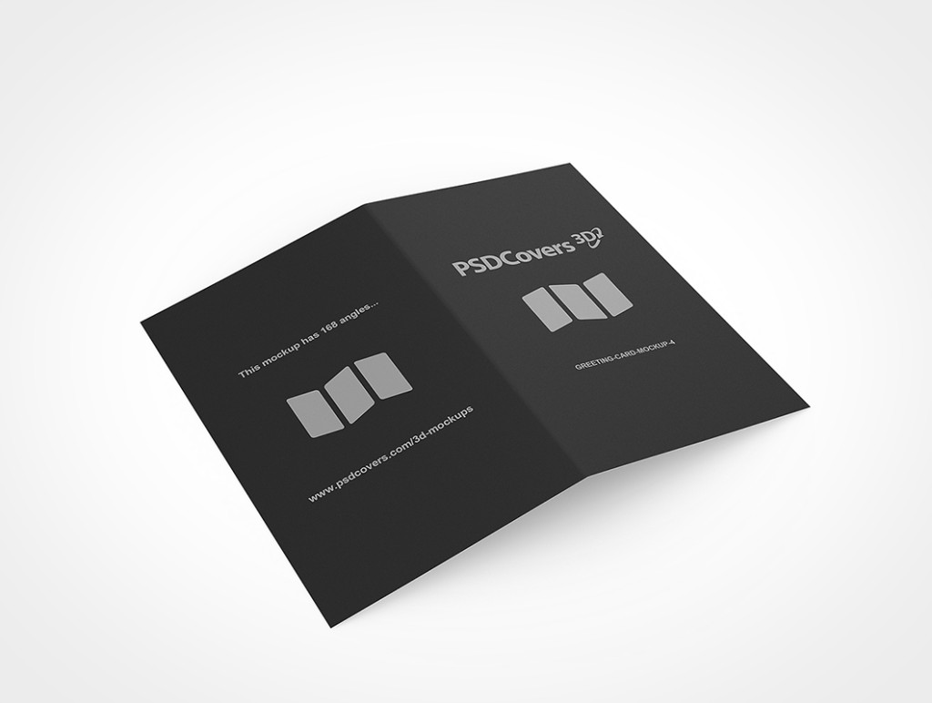 Greeting Card Mockup 4r8